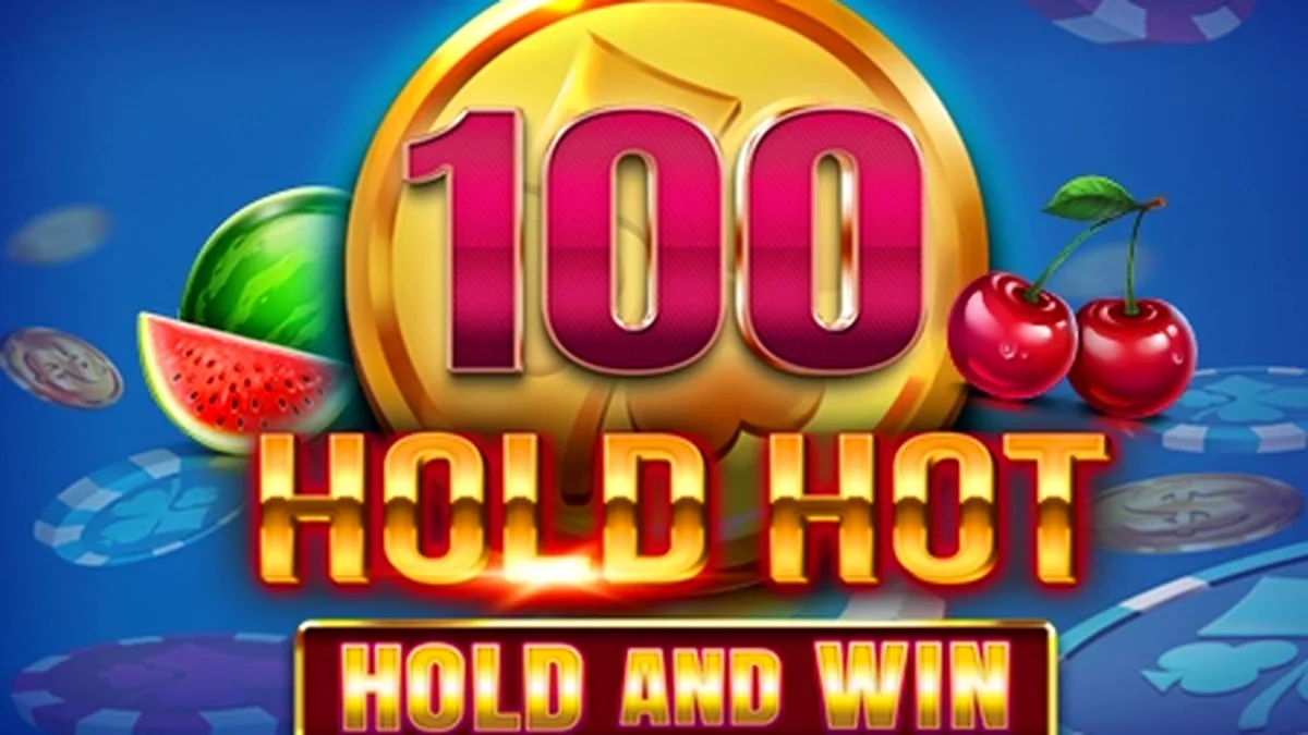 Tampilan visual slot 100 Hold Hot Hold and Win dengan tema buah yang cerah